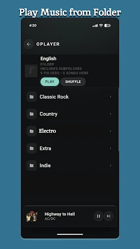 Download o-Player: Pemutar Musik Modern-Vintage Terbaik Gratis - Screenshot 2