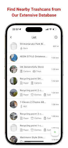 Download GomiMap Terbaru – Temukan Tempat Sampah & Panduan Sortir - Screenshot 2