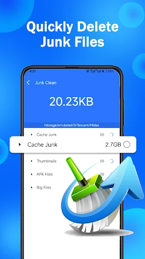 Download Clean Booster Terbaru – Pembersih HP Cepat & Gratis - Screenshot 2