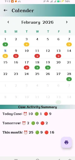Download MBC Lawyers Diary Terbaru – Sistem Catatan Hukum Instan - Screenshot 2