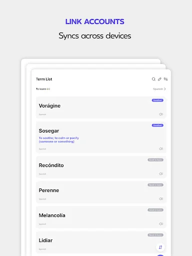 Download Onevoca – Flashcards Terbaru, Cara Mudah Belajar Kosakata - Screenshot 12
