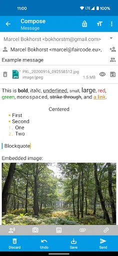 Download FairEmail Terbaru – Aplikasi Email Privasi Terbaik - Screenshot 8