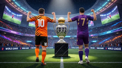Download Football League: Mobile Soccer Terbaru – Mainkan Game Bola - Screenshot 3