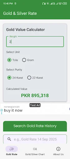 Download Gold Rate Pakistan Terbaru – Cek Harga Emas Hari Ini - Screenshot 4