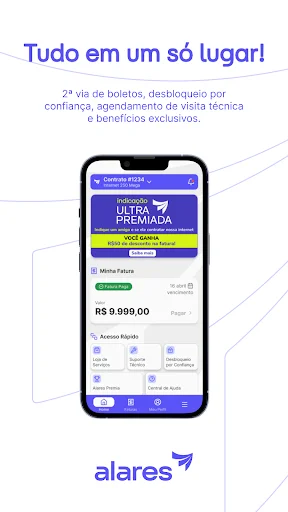 Download Alares Internet Terbaru – Kelola Tagihan Mudah & Cepat - Screenshot 2