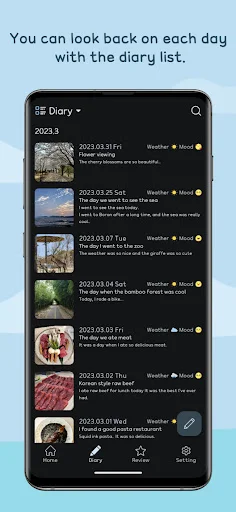 Download BeginEnd Diary Terbaru – Aplikasi Buku Harian Foto Gratis - Screenshot 17