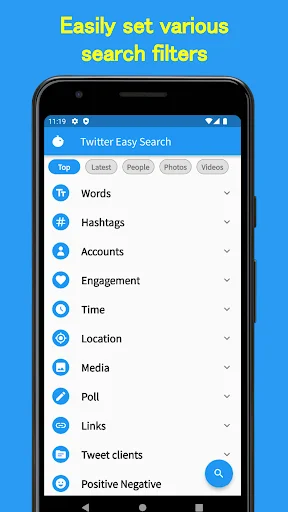 Unduh X/Twitter Easy Search Terbaru – Pencarian Canggih Gratis - Screenshot 2