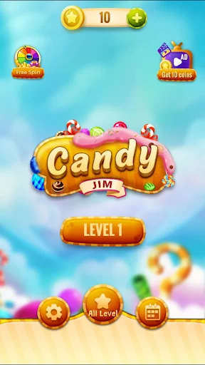 Download Candy Jim: Puzzle Sweet Game Terbaru – Main Offline Gratis - Screenshot 7