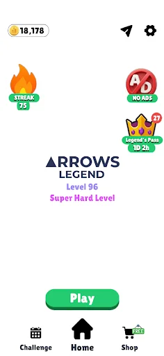 Download Arrows Legend Terbaru – Game Puzzle Logika Gratis - Screenshot 1