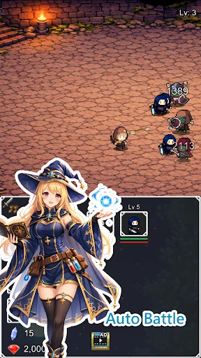 Download Cursed Relics & Dungeon Terbaru – RPG Idle Seru - Screenshot 2