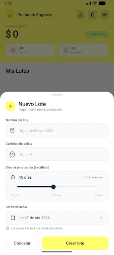 Download Pollos de Engorde Terbaru – Kelola Ternak Ayam Gratis - Screenshot 1