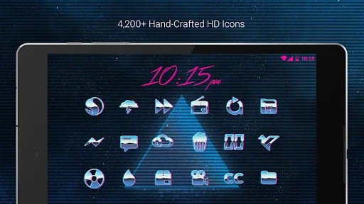 Download Rad Pack Pro – Tema 80-an Ikon Retro Terbaik di Android - Screenshot 18