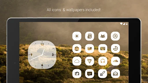 Download Pasty – White Icon Pack Terbaru – Ikon Minimalis Gratis - Screenshot 7