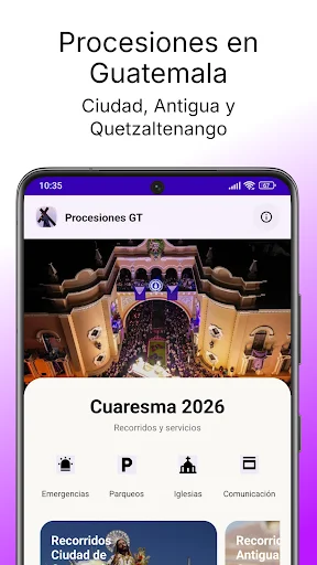 Download Procesiones GT Terbaru – Jadwal & Rute Prosesi Guatemala - Screenshot 1