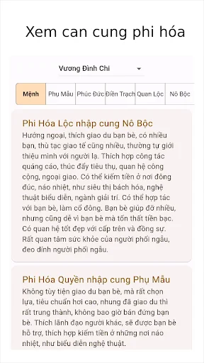 Download Lập Lá Số Tử Vi Terbaru – Kelola Horoskop & Astrologi - Screenshot 8