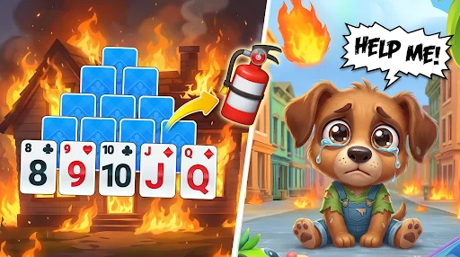 Download Patience TriPeaks Solitaire – Game Kartu Seru Terbaru - Screenshot 3