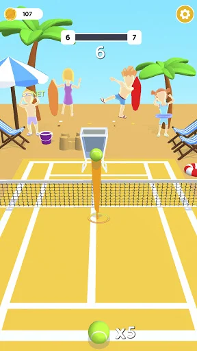Download Tennis Bouncing Master 3D Terbaru – Game Seru Gratis - Screenshot 1