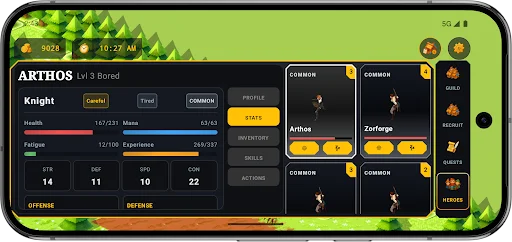 Unduh Adventurers Guild: RPG Sim Terbaru – Simulasi Guild Gratis - Screenshot 8