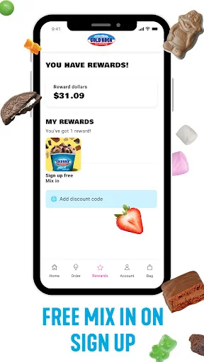 Download Cold Rock Ice Creamery Terbaru – Aplikasi Loyalitas - Screenshot 3