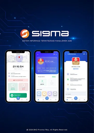 Download SIGMA Terbaru – Aplikasi Kepegawaian & Absensi ASN Riau - Screenshot 1