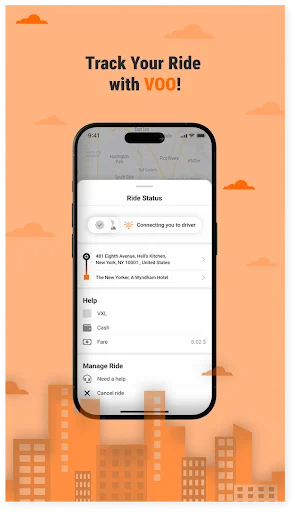 Download VOO – Request A Ride Terbaru – Aplikasi Ride Sharing - Screenshot 3