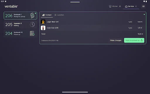 Download Ventable – QR Order Management Terbaru Gratis - Screenshot 6