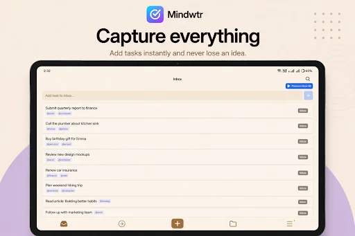 Download Mindwtr Terbaru – Kelola Tugas GTD Offline Gratis - Screenshot 15