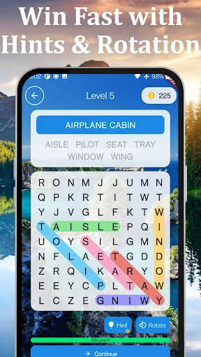 Download Relaxing Word Search: Harmony – Game Asah Otak Santai - Screenshot 3