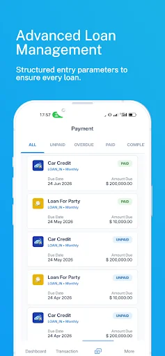 Download LoanFlow – Pelacak Pinjaman & Anggaran Terbaik - Screenshot 4