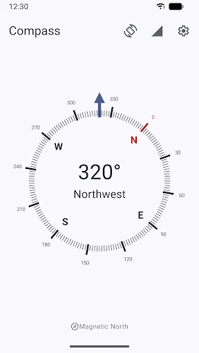Download Compass APK Terbaru – Aplikasi Kompas Gratis & Akurat - Screenshot 1
