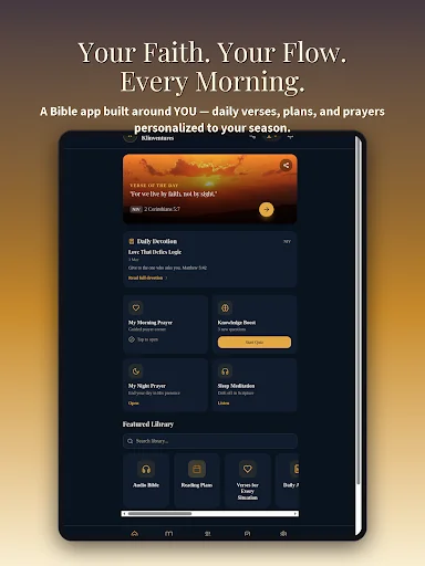 Unduh FaithFlow: Alkitab Offline & Renungan Harian Terbaru - Screenshot 9