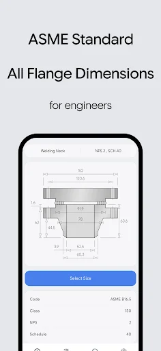 Download Flange Suite ASME Terbaru – Referensi Flensa Gratis - Screenshot 1