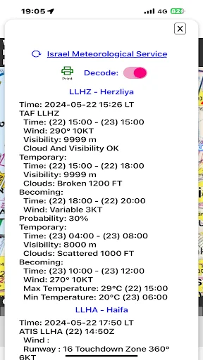 Download Air Map Israel Terbaru – Navigasi Penerbangan Visual - Screenshot 6