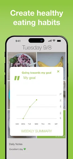 Download Food Diary See How You Eat – Pelacak Makan Praktis - Screenshot 7