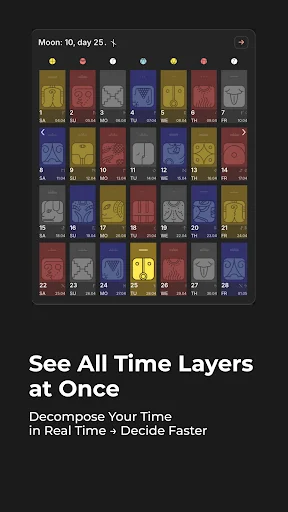 Unduh Hunab.App: Sistem Operasi Waktu & Navigasi Maya Terbaru - Screenshot 6