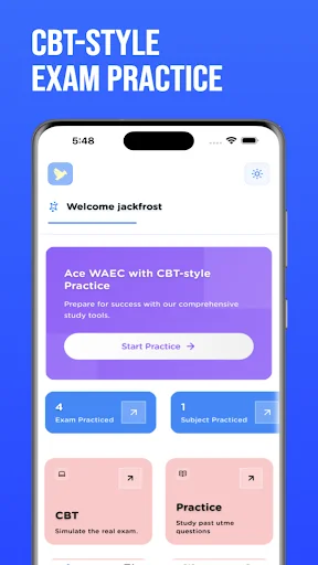 Download WAEC CBT Past Questions 2026 – Latihan Soal Offline - Screenshot 2