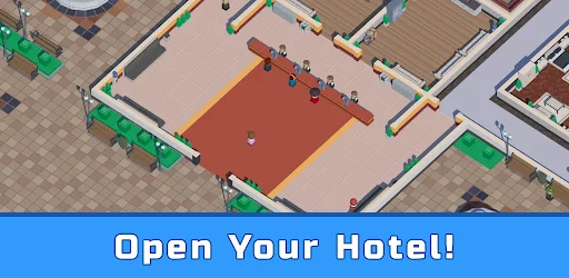 Download Idle Hotel Empire Tycoon – Bangun Bisnis Hotel Impianmu - Screenshot 1