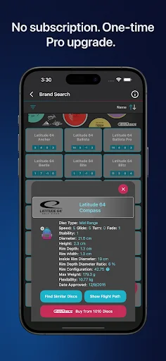 Download Disc Finder: Kelola Koleksi Disc Golf Anda dengan Mudah - Screenshot 8