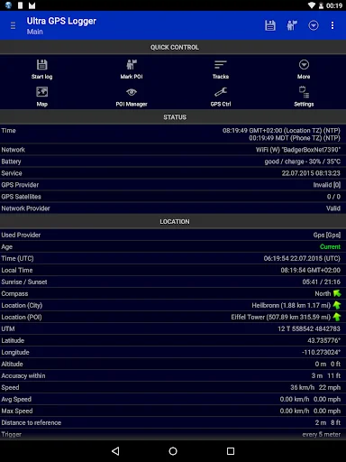 Download Ultra GPS Logger Lite Terbaru – Pelacak GPS Akurat - Screenshot 11