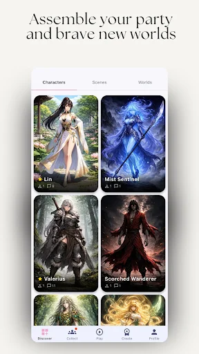 Download Wyndra: Interactive Stories Terbaru – AI Roleplay Gratis - Screenshot 2