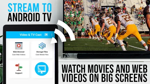 TV Cast untuk Android TV – Streaming Video Web ke TV dengan Mudah - Screenshot 9
