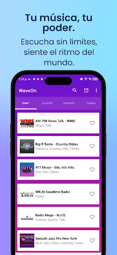 Download WaveOn Terbaru – Streaming Radio Musik Gratis - Screenshot 3