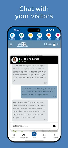 Download Website Builder – bluetronix Terbaru – Buat Website Gratis - Screenshot 3