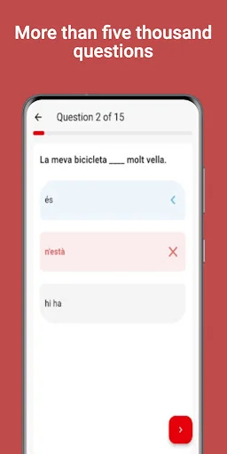 Download Qüestiocat: Belajar Bahasa Catalan – Latihan Soal Gratis - Screenshot 3