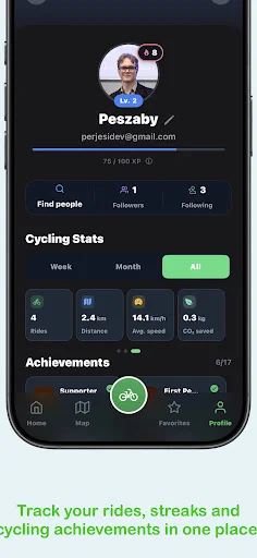 Download ParkSafe: Rute Sepeda Aman & Navigasi Terbaik Gratis - Screenshot 4