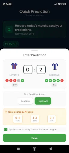 Download Skore Football Prediction Terbaru – Prediksi Skor Gratis - Screenshot 4