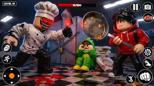 Download Escape Papa Pizzeria Run Terbaru – Game Lari Seru Gratis - Screenshot 1
