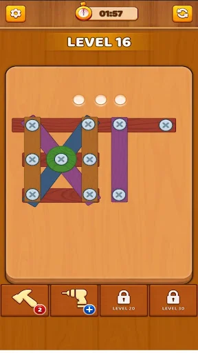 Download Screw Nuts Jim Terbaru – Game Teka-teki Baut Gratis - Screenshot 2