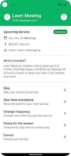 Download LawnStarter Terbaru – Perawatan Halaman Mudah & Praktis - Screenshot 3