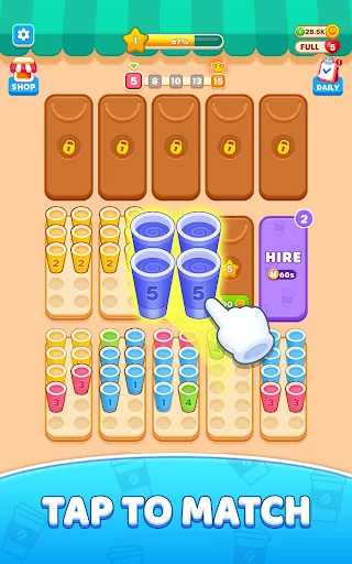 Download Coffee Color Stack Terbaru – Game Puzzle Kopi Seru - Screenshot 8